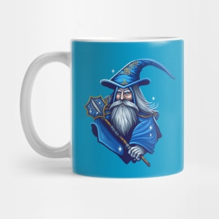 Wizard in Blue Mug